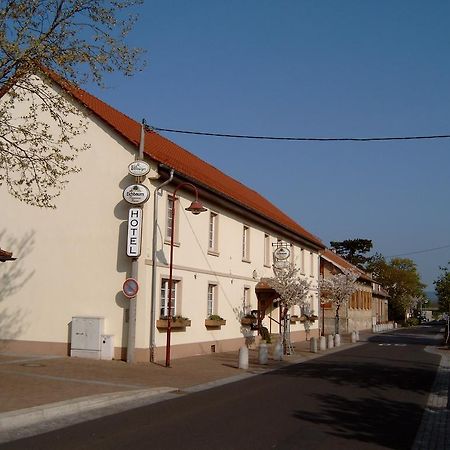 Garni Zum Adler Hotel Gensingen ภายนอก รูปภาพ